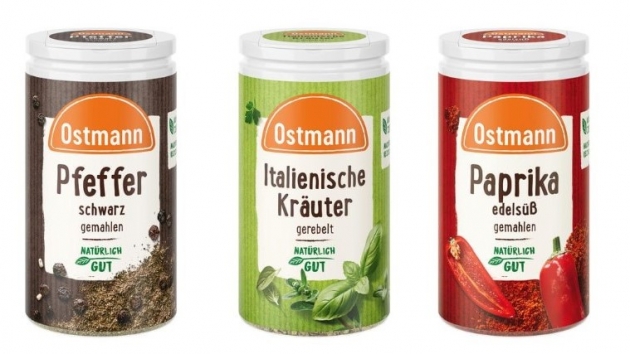 Die Gewrzmarke Ostmann relauncht seine Produkte unter neuem Logo und Design - Quelle: Ostmann